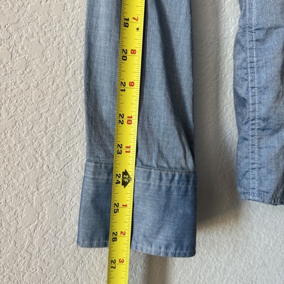 Hugo Boss Men’s Button Front Casual Shirt Slim Fit Blue Size 2XL - Picture 4 of 6